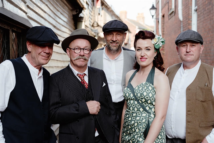Miss Holiday & The Swingtones Swing Jive & Jazz Classics On The Outdoor Stage