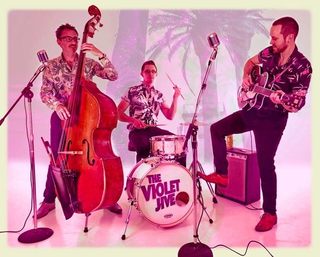 The Violet Jive A Retro Swing & Latin Sound With Fresh Alternative Twists On The Outdoor Stage